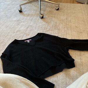 Urban Outfitters cropped black sweater